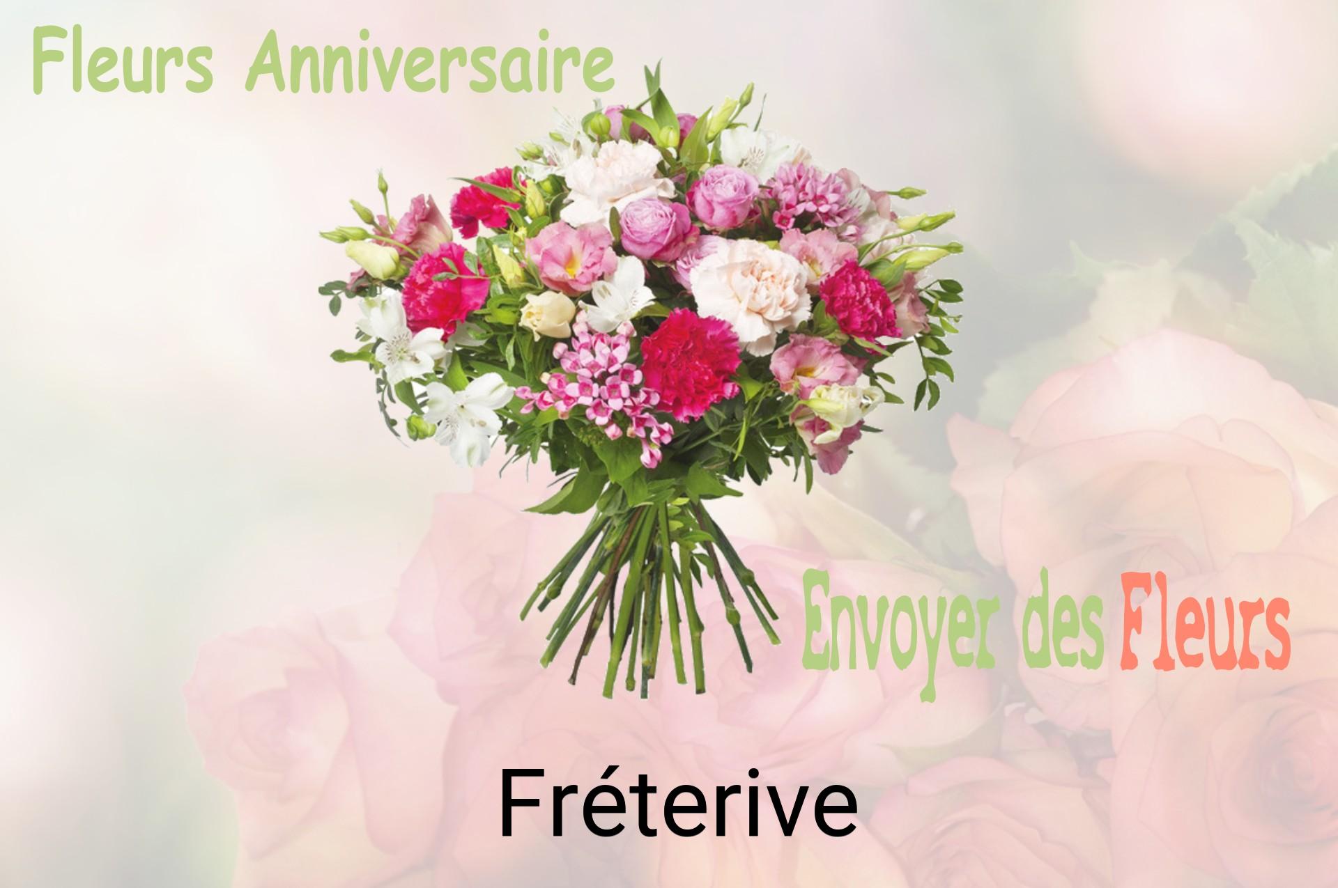 Bouquet de fleurs d’anniversaire livré à Fréterive